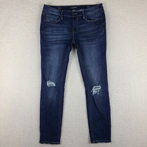 VIGOSS Jeans Womens 30x29‎ Blue Jagger Skinny Classic Fit Dark Wash Denim